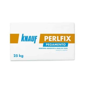 Pegamento mortero adhesivo a bas e de yeso perlfix Knauf